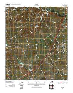 Italy Texas Historical topographic map, 1:24000 scale, 7.5 X 7.5 Minute, Year 2010