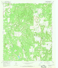 Ivan South Texas Historical topographic map, 1:24000 scale, 7.5 X 7.5 Minute, Year 1967