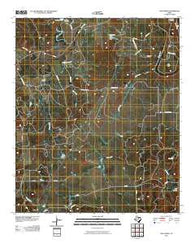 Ivan North Texas Historical topographic map, 1:24000 scale, 7.5 X 7.5 Minute, Year 2010