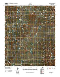 Ivan North Texas Historical topographic map, 1:24000 scale, 7.5 X 7.5 Minute, Year 2010