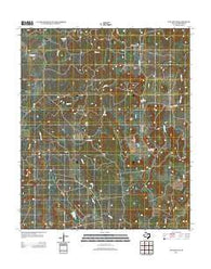 Ivan South Texas Historical topographic map, 1:24000 scale, 7.5 X 7.5 Minute, Year 2012