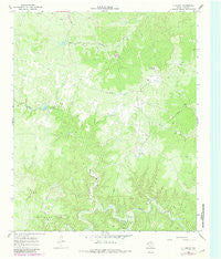 J Y Ranch Texas Historical topographic map, 1:24000 scale, 7.5 X 7.5 Minute, Year 1966