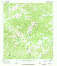 Jack Mountain Texas Historical topographic map, 1:24000 scale, 7.5 X 7.5 Minute, Year 1970