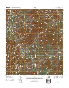 Jack Mountain Texas Historical topographic map, 1:24000 scale, 7.5 X 7.5 Minute, Year 2013