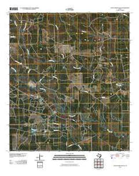 Jacks Creek South Texas Historical topographic map, 1:24000 scale, 7.5 X 7.5 Minute, Year 2010