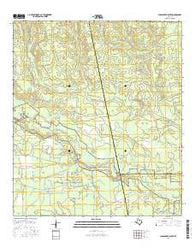 Jacks Creek South Texas Current topographic map, 1:24000 scale, 7.5 X 7.5 Minute, Year 2016