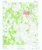 Jacksboro Texas Historical topographic map, 1:24000 scale, 7.5 X 7.5 Minute, Year 1960
