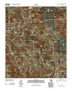 Jacksonville East Texas Historical topographic map, 1:24000 scale, 7.5 X 7.5 Minute, Year 2010