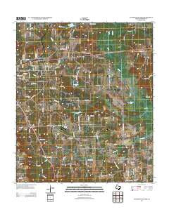 Jacksonville East Texas Historical topographic map, 1:24000 scale, 7.5 X 7.5 Minute, Year 2013