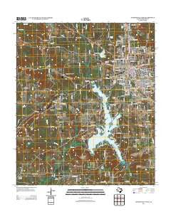 Jacksonville West Texas Historical topographic map, 1:24000 scale, 7.5 X 7.5 Minute, Year 2013