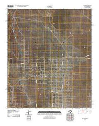 Jal NE Texas Historical topographic map, 1:24000 scale, 7.5 X 7.5 Minute, Year 2010