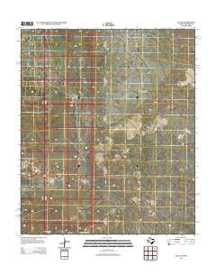 Jal SE Texas Historical topographic map, 1:24000 scale, 7.5 X 7.5 Minute, Year 2012