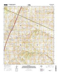 Jarrell Texas Current topographic map, 1:24000 scale, 7.5 X 7.5 Minute, Year 2016