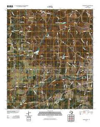 Jasper West Texas Historical topographic map, 1:24000 scale, 7.5 X 7.5 Minute, Year 2010