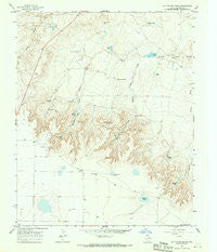 Jay Taylor Ranch Texas Historical topographic map, 1:24000 scale, 7.5 X 7.5 Minute, Year 1966