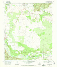 Jayton South Texas Historical topographic map, 1:24000 scale, 7.5 X 7.5 Minute, Year 1969