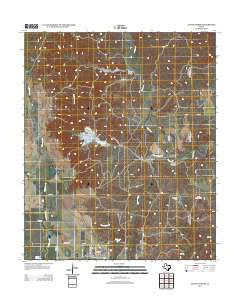 Jayton North Texas Historical topographic map, 1:24000 scale, 7.5 X 7.5 Minute, Year 2012