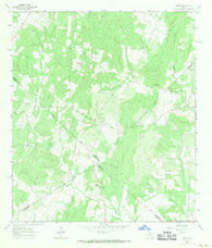 Jeddo Texas Historical topographic map, 1:24000 scale, 7.5 X 7.5 Minute, Year 1964