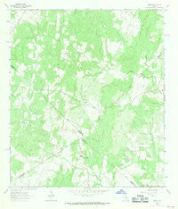 Jeddo Texas Historical topographic map, 1:24000 scale, 7.5 X 7.5 Minute, Year 1964