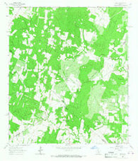 Jeddo Texas Historical topographic map, 1:24000 scale, 7.5 X 7.5 Minute, Year 1964