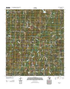 Jeddo Texas Historical topographic map, 1:24000 scale, 7.5 X 7.5 Minute, Year 2013