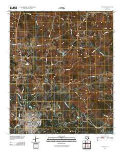 Jefferson Texas Historical topographic map, 1:24000 scale, 7.5 X 7.5 Minute, Year 2010