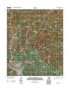 Jefferson Texas Historical topographic map, 1:24000 scale, 7.5 X 7.5 Minute, Year 2013