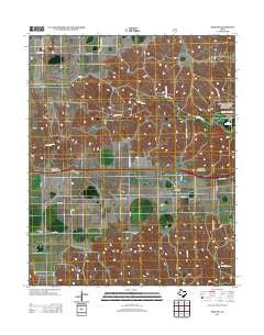 Jericho Texas Historical topographic map, 1:24000 scale, 7.5 X 7.5 Minute, Year 2012