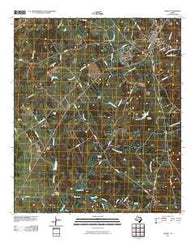 Jewett Texas Historical topographic map, 1:24000 scale, 7.5 X 7.5 Minute, Year 2010
