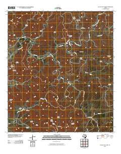 Jo Jan Van Camp Texas Historical topographic map, 1:24000 scale, 7.5 X 7.5 Minute, Year 2010
