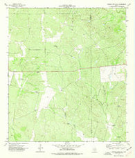 Johnnie Little Hill Texas Historical topographic map, 1:24000 scale, 7.5 X 7.5 Minute, Year 1974