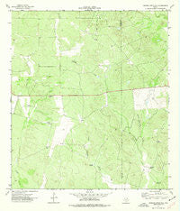 Johnnie Little Hill Texas Historical topographic map, 1:24000 scale, 7.5 X 7.5 Minute, Year 1974