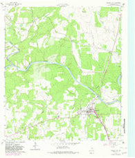 Johnson City Texas Historical topographic map, 1:24000 scale, 7.5 X 7.5 Minute, Year 1961