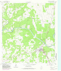 Johnson City Texas Historical topographic map, 1:24000 scale, 7.5 X 7.5 Minute, Year 1961