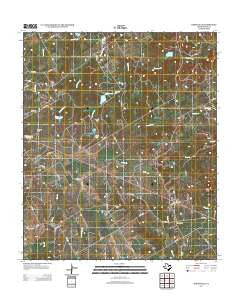 Johnsville Texas Historical topographic map, 1:24000 scale, 7.5 X 7.5 Minute, Year 2012