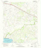 Jolly Texas Historical topographic map, 1:24000 scale, 7.5 X 7.5 Minute, Year 1972