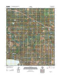Jolly Texas Historical topographic map, 1:24000 scale, 7.5 X 7.5 Minute, Year 2012