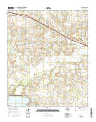 Jolly Texas Current topographic map, 1:24000 scale, 7.5 X 7.5 Minute, Year 2016