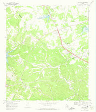 Jollyville Texas Historical topographic map, 1:24000 scale, 7.5 X 7.5 Minute, Year 1968