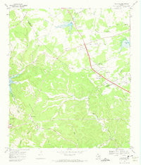 Jollyville Texas Historical topographic map, 1:24000 scale, 7.5 X 7.5 Minute, Year 1968