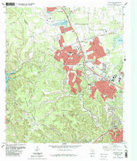 Jollyville Texas Historical topographic map, 1:24000 scale, 7.5 X 7.5 Minute, Year 1987
