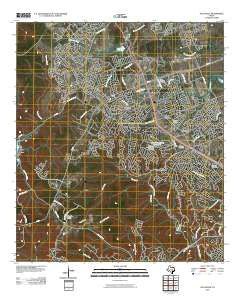 Jollyville Texas Historical topographic map, 1:24000 scale, 7.5 X 7.5 Minute, Year 2010