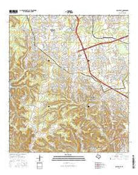 Jollyville Texas Current topographic map, 1:24000 scale, 7.5 X 7.5 Minute, Year 2016