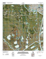 Jones Creek Texas Historical topographic map, 1:24000 scale, 7.5 X 7.5 Minute, Year 2010