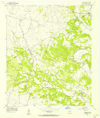 Jonesboro Texas Historical topographic map, 1:24000 scale, 7.5 X 7.5 Minute, Year 1956