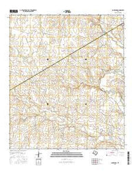 Jonesboro Texas Current topographic map, 1:24000 scale, 7.5 X 7.5 Minute, Year 2016