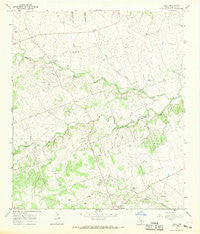 Joppa Texas Historical topographic map, 1:24000 scale, 7.5 X 7.5 Minute, Year 1967