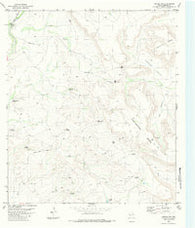 Jordan Gap Texas Historical topographic map, 1:24000 scale, 7.5 X 7.5 Minute, Year 1983