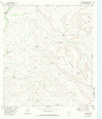 Jordan Gap Texas Historical topographic map, 1:24000 scale, 7.5 X 7.5 Minute, Year 1983
