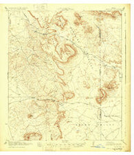 Jordan Gap Texas Historical topographic map, 1:62500 scale, 15 X 15 Minute, Year 1930